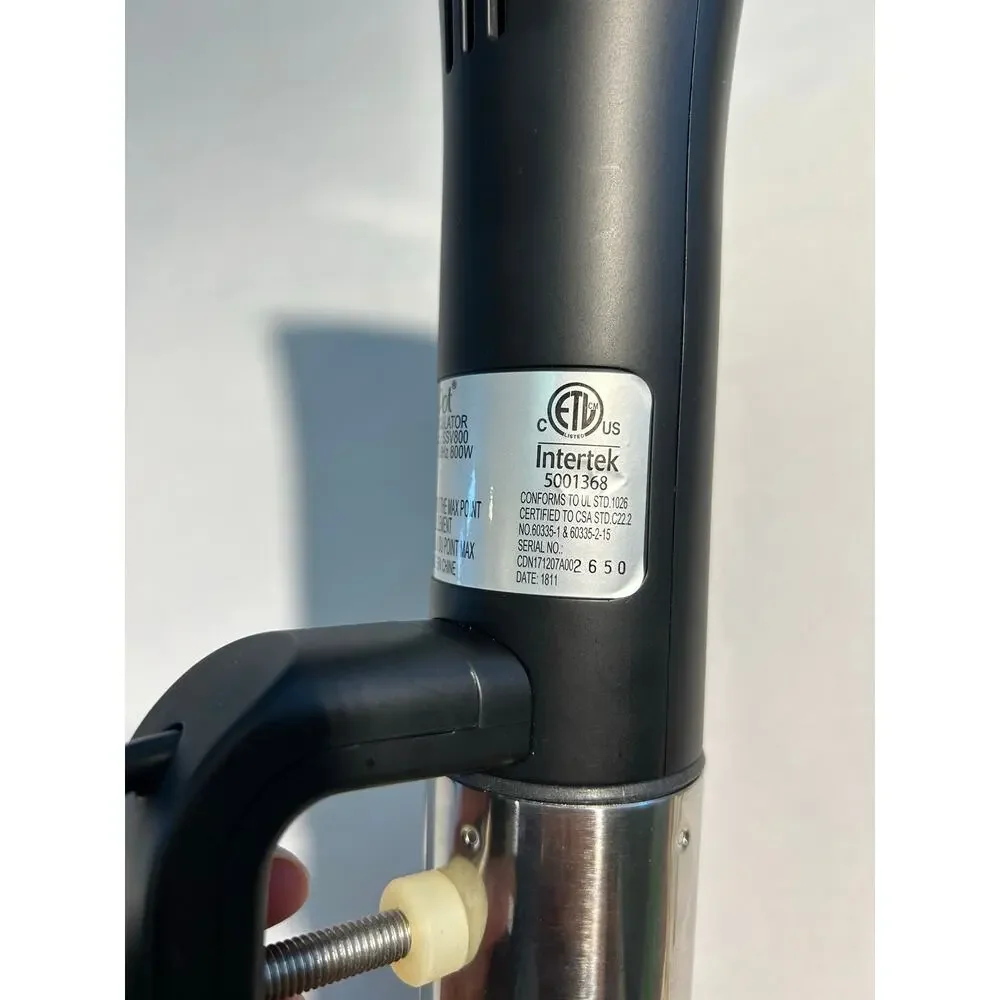 Instant Pot Accu Slim Sous Vide Immersion Circulator Model SSV800